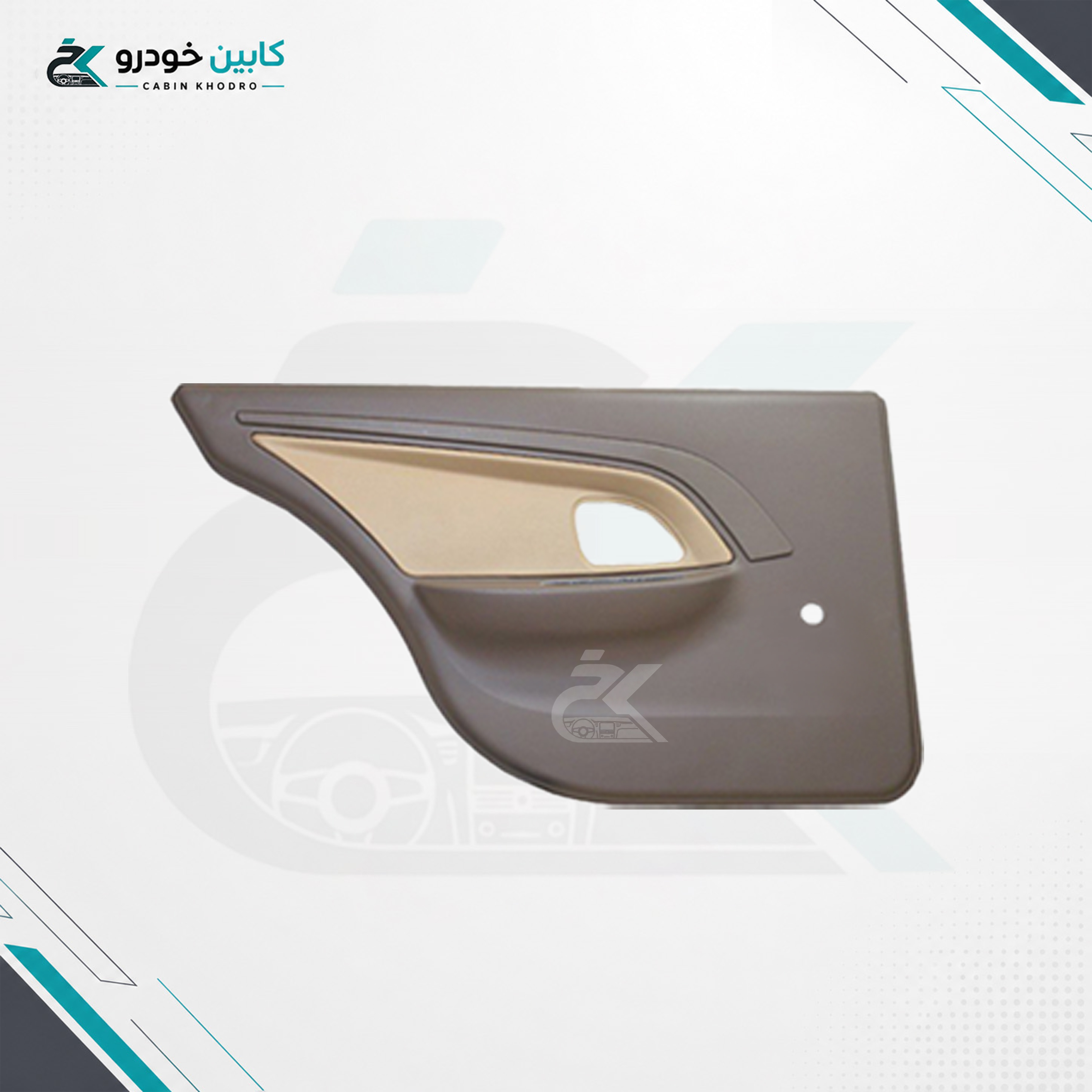 رودری پژو slx 405 سال عقب چپ بژ - کرم  ری استایل کد - 1050