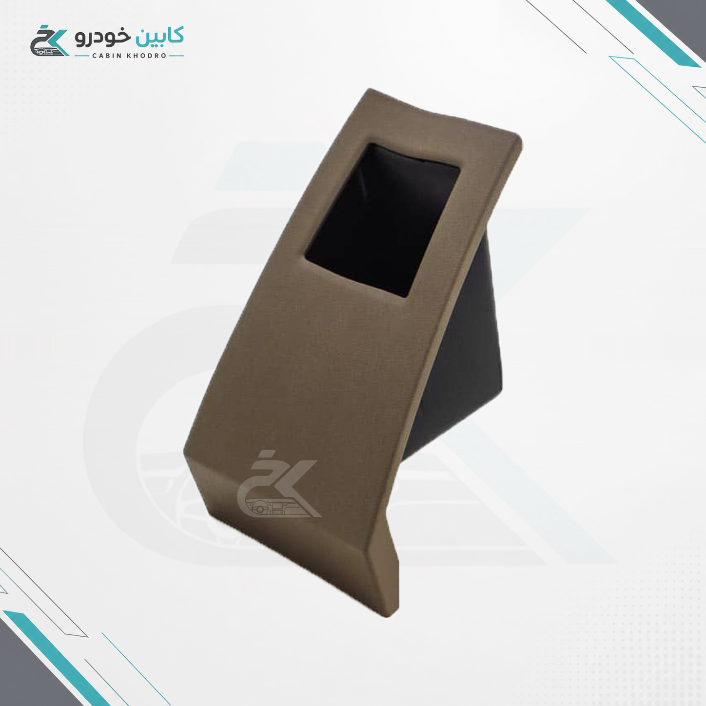 درب جعبه فیوز کرم تیره پژو 405 SLX برند آذین پارت  کد - 1093