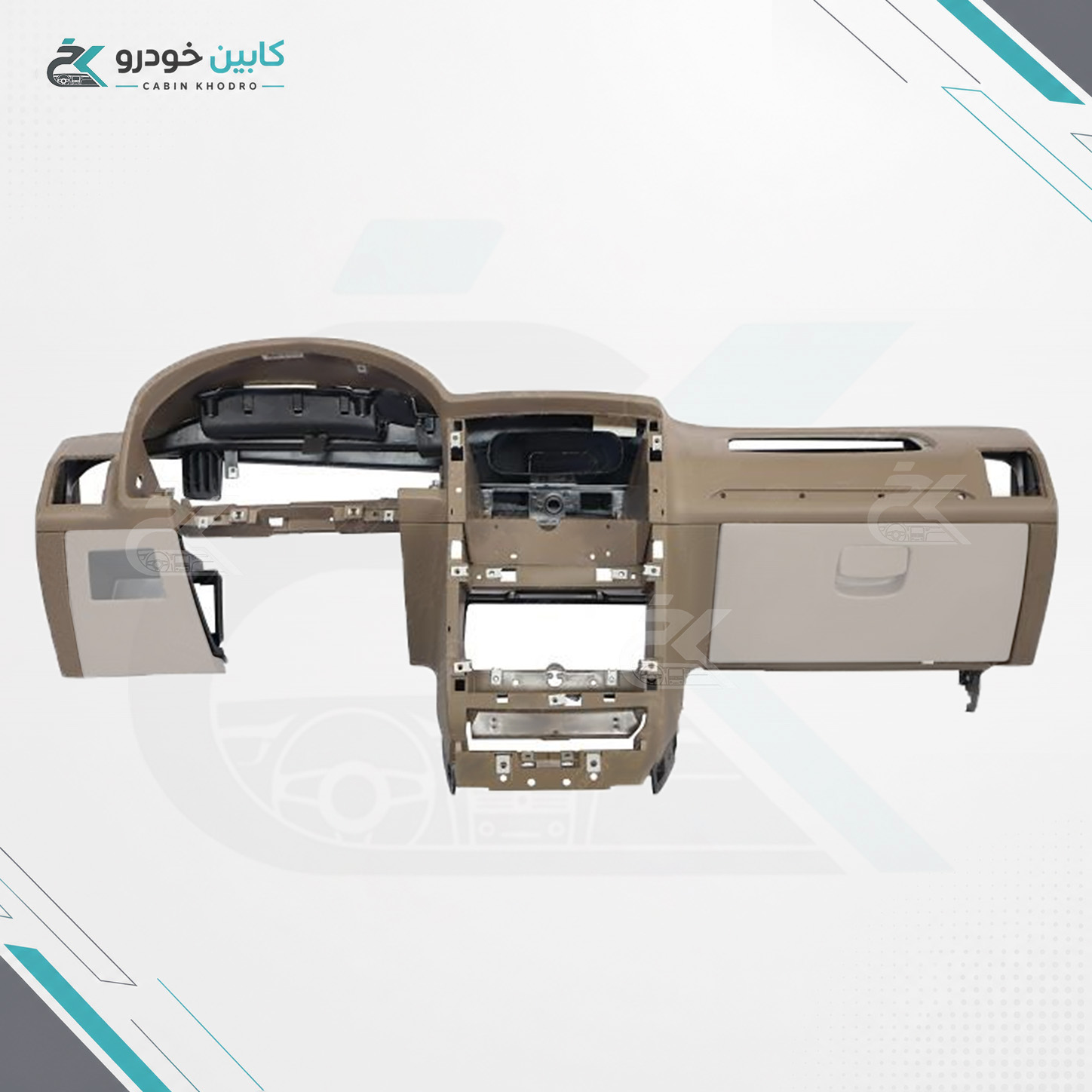 داشبورد خالی پژو 405 SLX 0 ( پوسته ) برند کروز کد - 1584