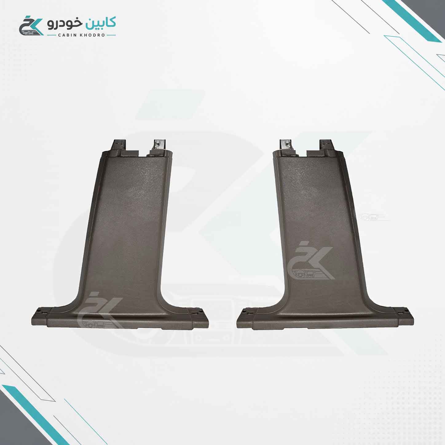 ست قاب ستون پایینی پژو 405 SLX رکاب وسط رنگ بژ برند فابریک کد - 1592